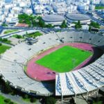 The 52,000 seats Mohamed V Stadium in Casablanca refurbished for $22 Million