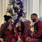 Salah, his wife Magi, and their two daughters, Makka and Kayan