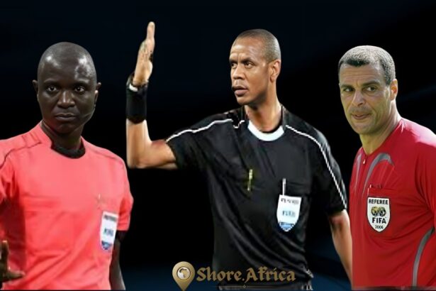Bakary Gassama, Janny Sikazwe & Essam Abd El Fatah