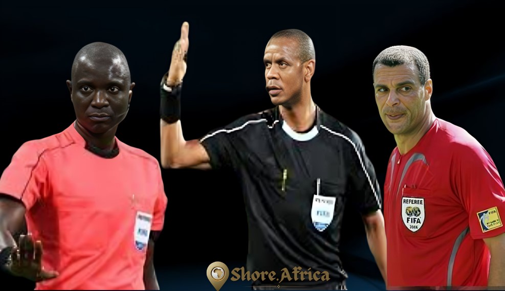 Bakary Gassama, Janny Sikazwe & Essam Abd El Fatah
