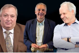 Neal Froneman Gareth Ackerman and Gerrie Fourie