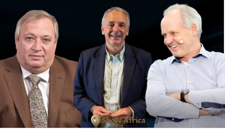 Neal Froneman Gareth Ackerman and Gerrie Fourie