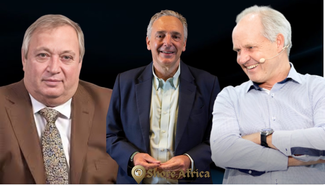 Neal Froneman Gareth Ackerman and Gerrie Fourie