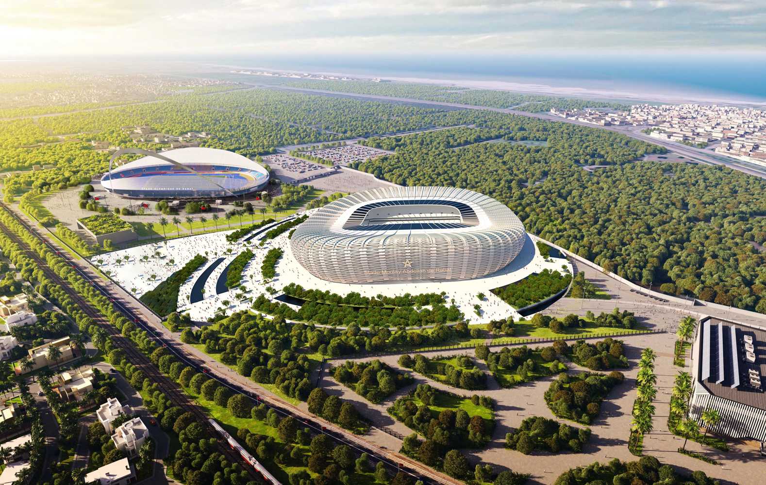 Olympic Stadium (Rabat) known as Prince Moulay Abdellah Stadium