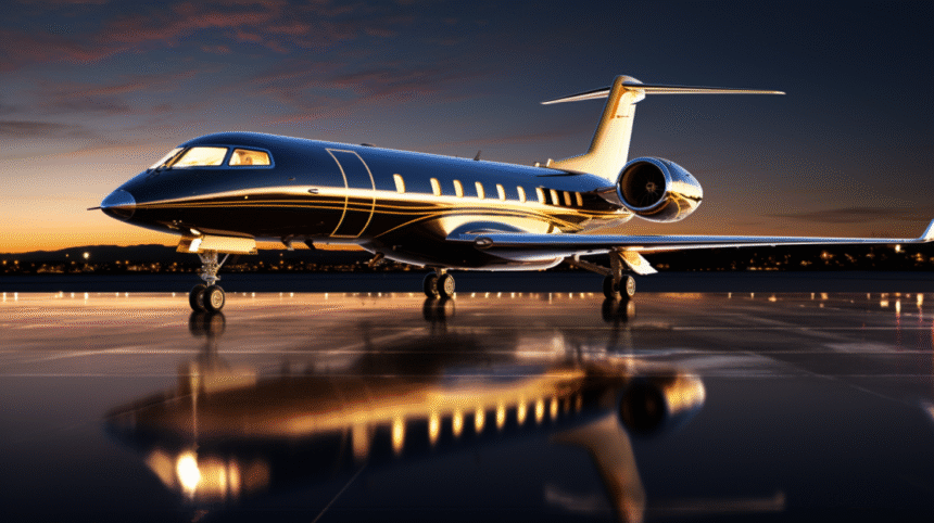 Luxury jet