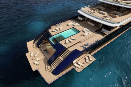 Wealthy yacht owners in Africa