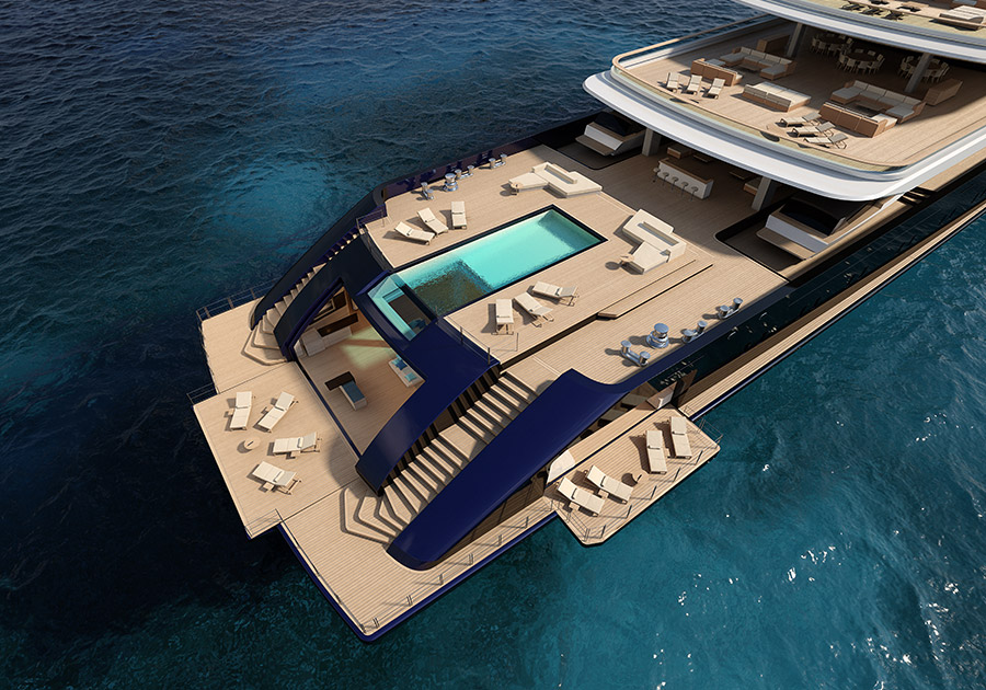 Wealthy yacht owners in Africa