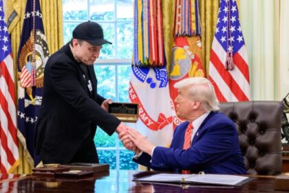 Elon Musk and President Trump