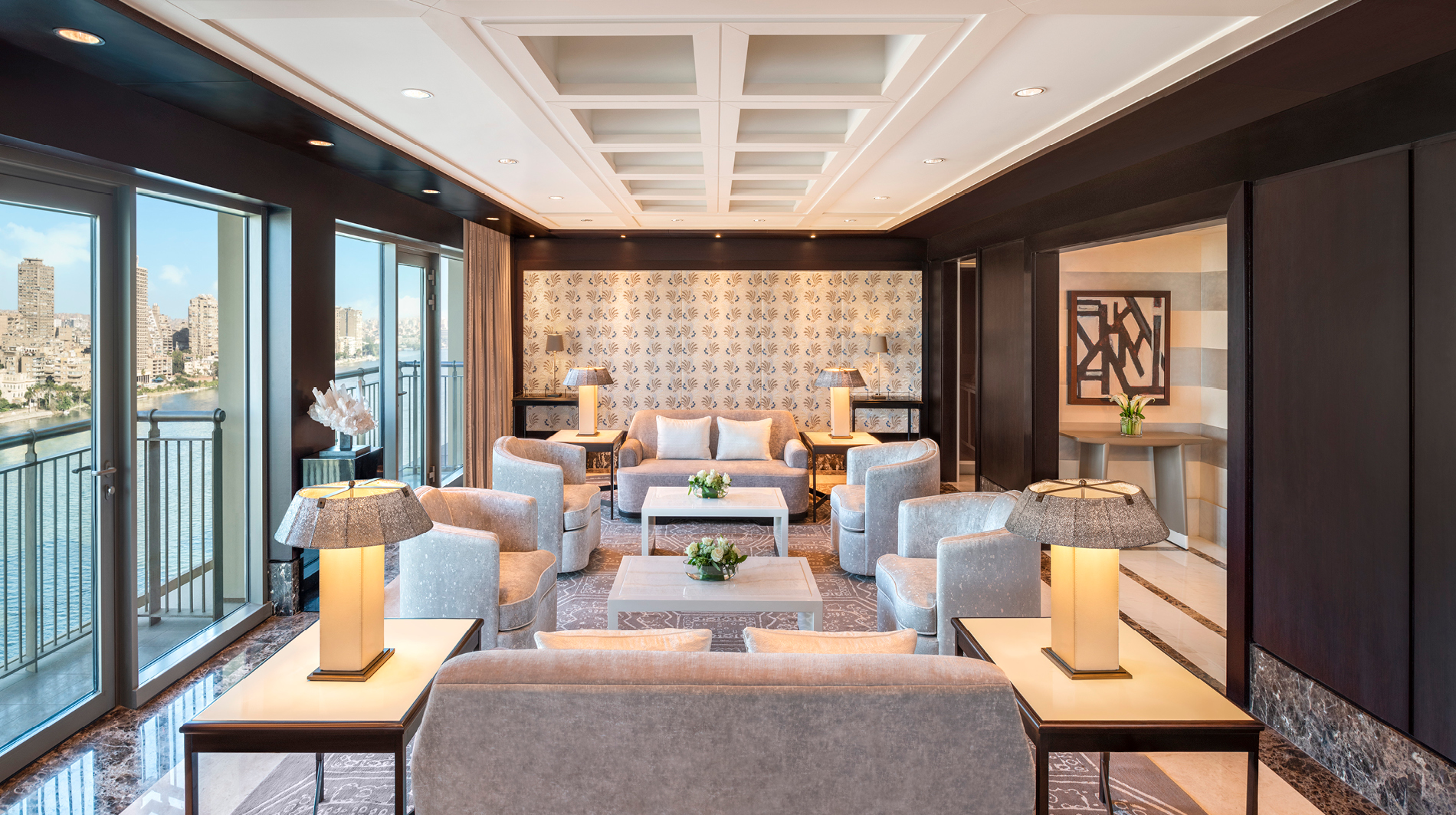 The St. Regis Cairo livingroom