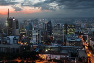 Nairobi, Kenya's capital city.