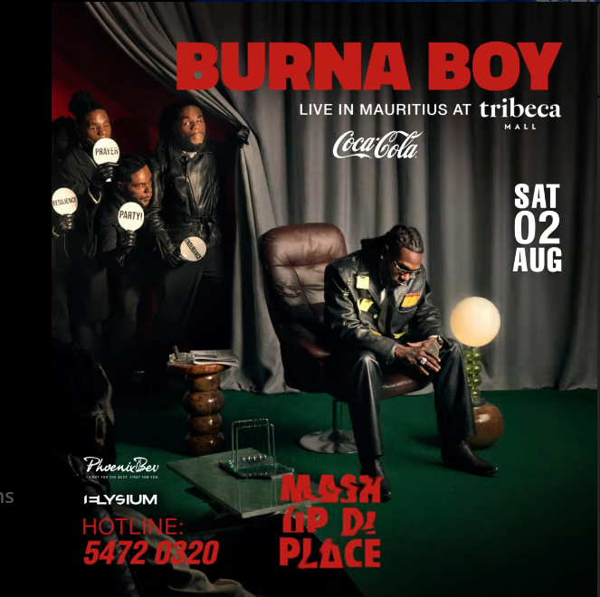 Burna Boy: Grammy-winning icon ready to light up Mauritius