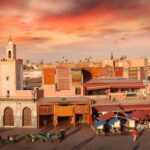 Marrakech city, Morocco