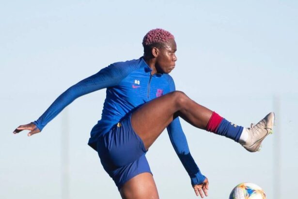 Nigeria international striker Asisat Oshoala