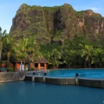 Luxury resort where mountain meets the sea