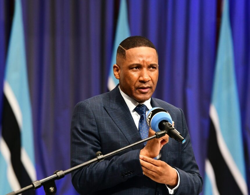 Duma Boko, Botswana President