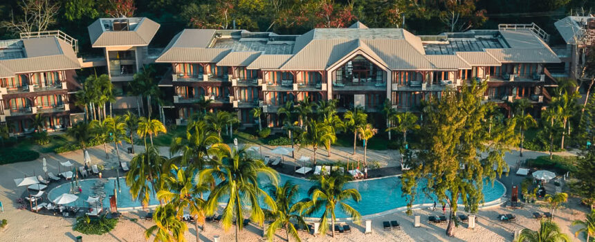 Beachfront resort blends modern design with tradition