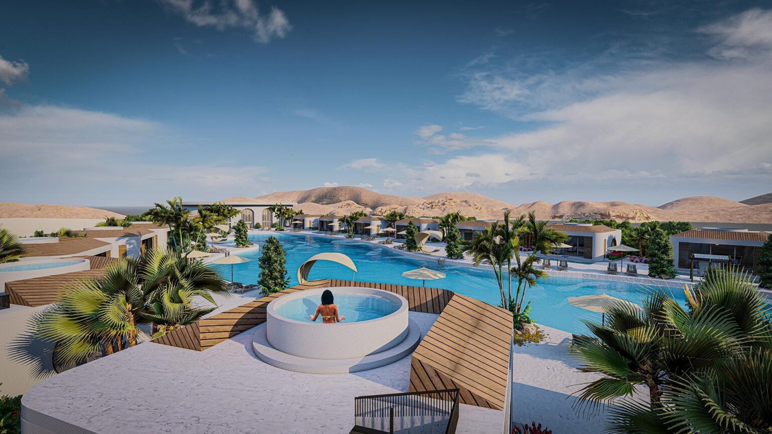 Villa jacuzzi at Titanic Deluxe-Sharm-El-Sheikh