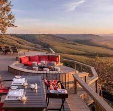 African hotels with views of wildlife migration