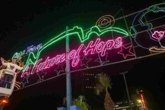The Grand Parade, framed by City Hall, remains an anchor point for these celebrations. 