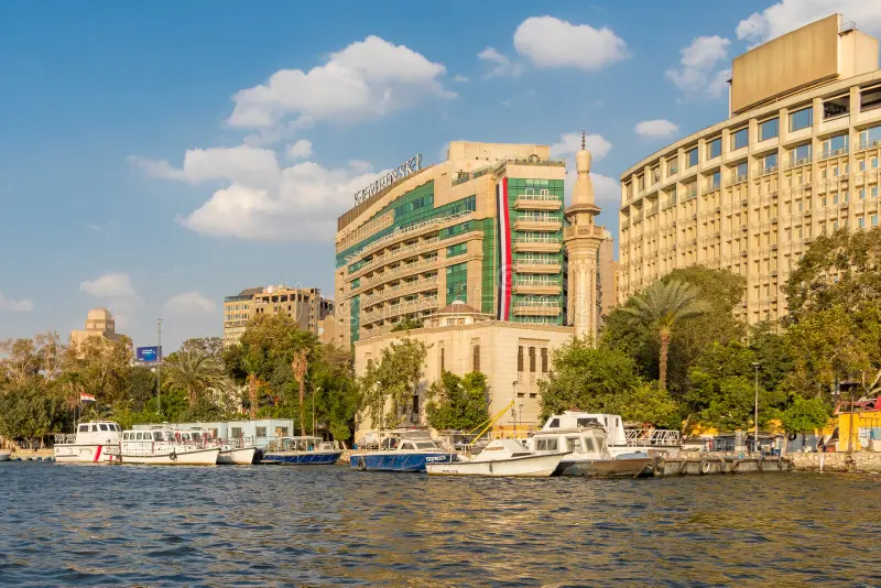 Inside Kempinski Nile Hotel