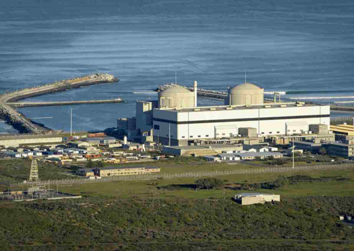 Koeberg nuclear power station near Cape Town, South Africa, part of new nuclear expansion plan