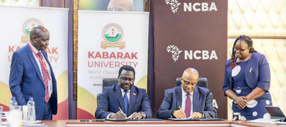 NCBA-Kabarak University MOU Signing