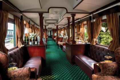 Rovos train interior