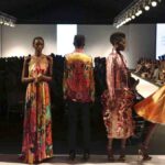 Their collections blended traditional textiles with contemporary silhouettes aimed squarely at international buyers