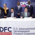 Signing ceremony of DBSA funding at Washington D.C