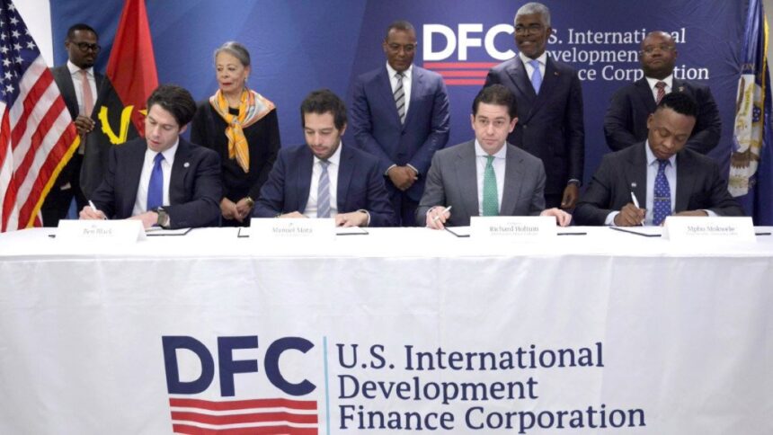 Signing ceremony of DBSA funding at Washington D.C
