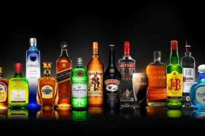 Diageo brands bottle lineup