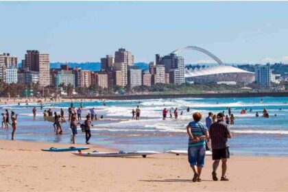 Durban’s beaches sit at the center of a broad tourism