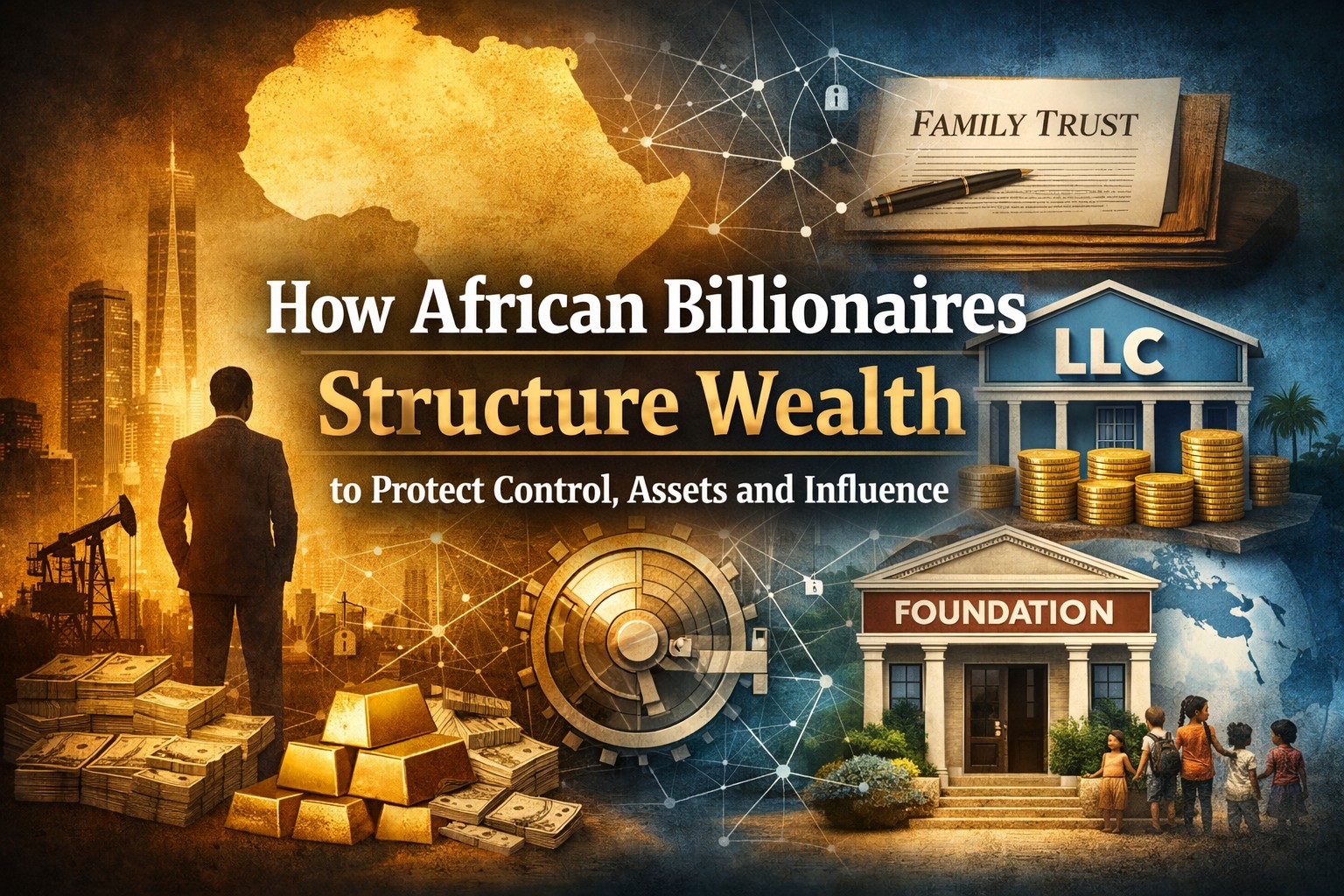 African billionaires wealth structures