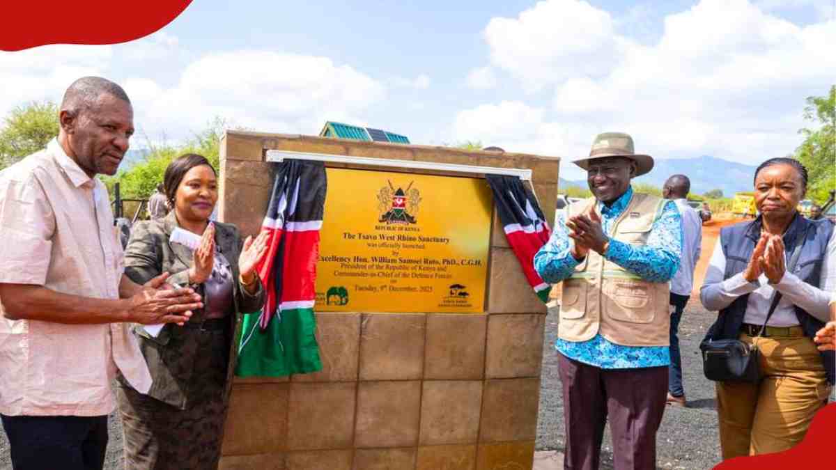 President William Ruto said the project will redefine Tsavo’s role in the safari sector