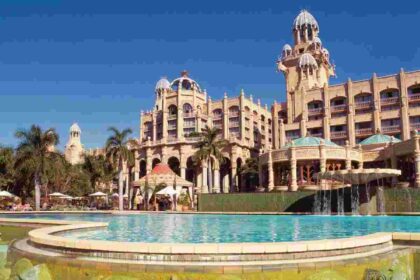 Distinctive design inspired by African mythology, art and large-scale resort architecture