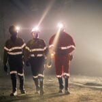 Barrick mining workers