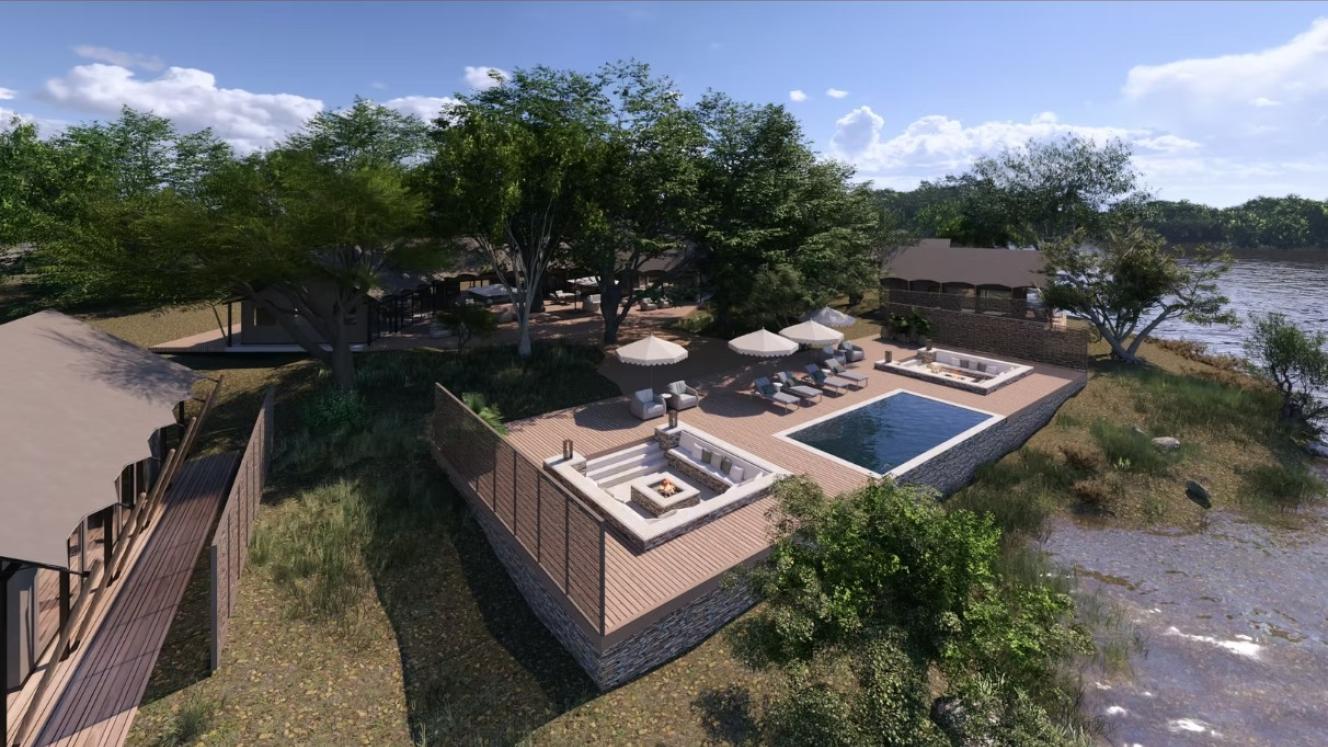 Rendering of Lone Palm Lodge