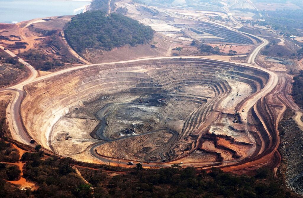 The Mutanda copper mine in Katanga province, DR Congo.