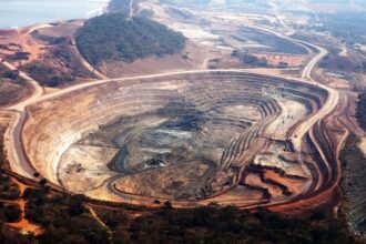 The Mutanda copper mine in Katanga province, DR Congo.