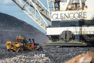 Glencore mining site