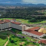 Grand Hotel Djibloho -Aerial view
