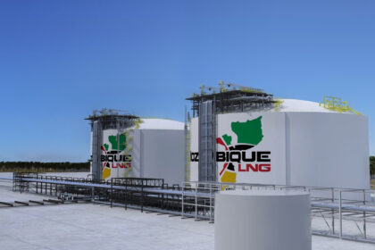 Mozambique LNG storage site
