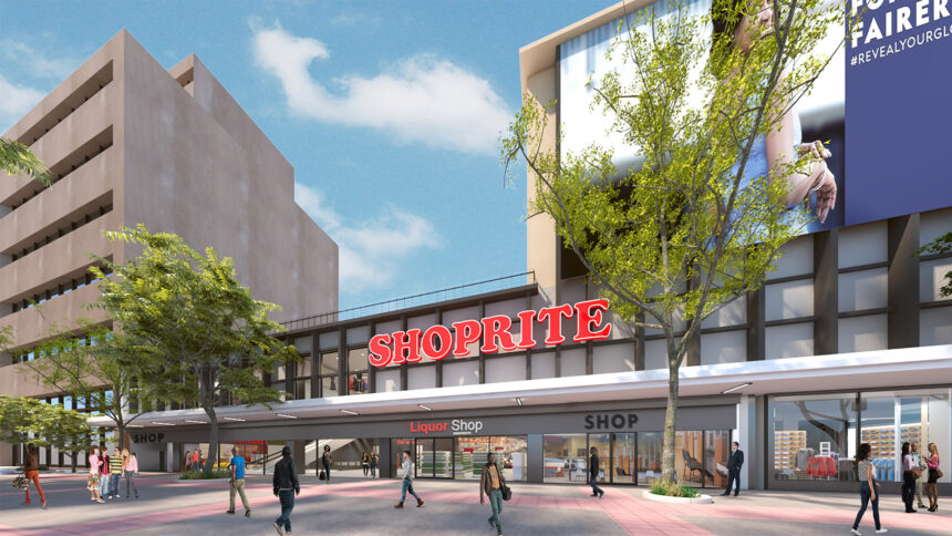 Shoprite store in South Africa, part of Africa’s largest retail chain.