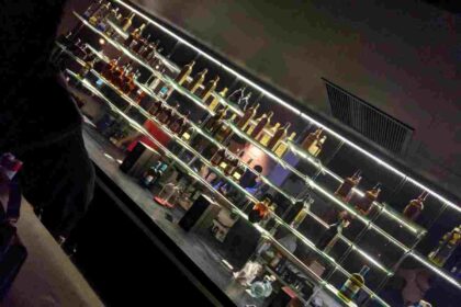 Firefly stands out with friendly service and a lively yet relaxed Accra setting