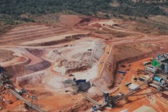 Kiniero gold site, Guinea