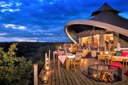 Safari lodge in Maasai Mara