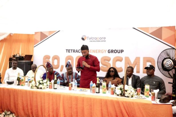Tetracore CNG commissioning Ogun