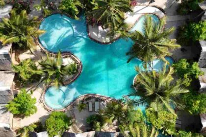 The Nest Tropical Oasis blends modern comforts with Swahili-inspired architecture.