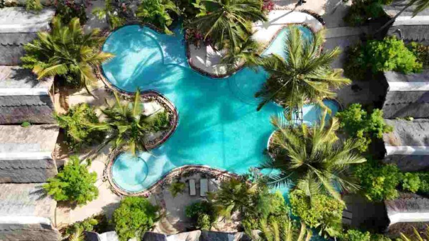 The Nest Tropical Oasis blends modern comforts with Swahili-inspired architecture.