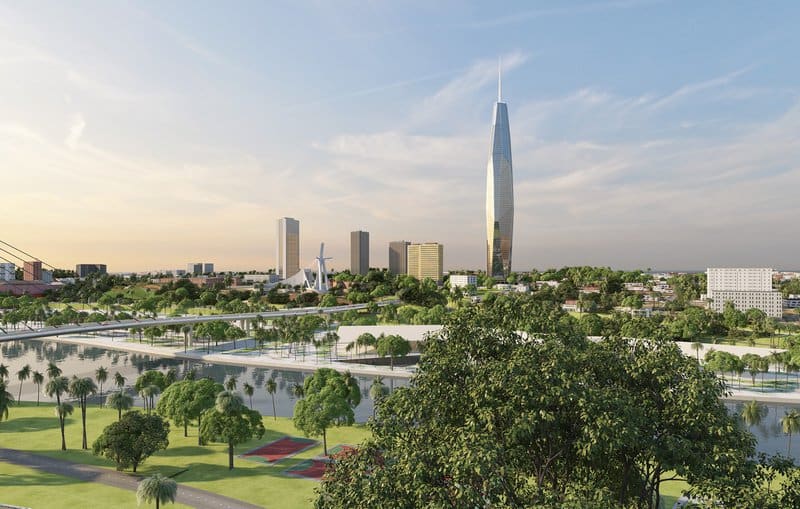 Ivory Coast F Tower Africa tallest skyscraper